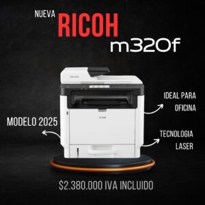 Ricoh M 320F Impresora multifunción láser en blanco y negro