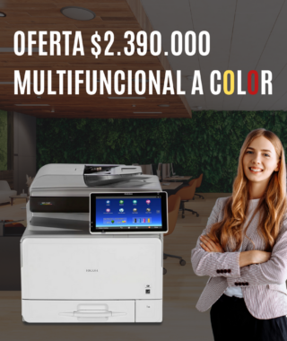 MP C307 Impresora Multifunción Láser Color MP C307 Impresora Multifunción Láser Color