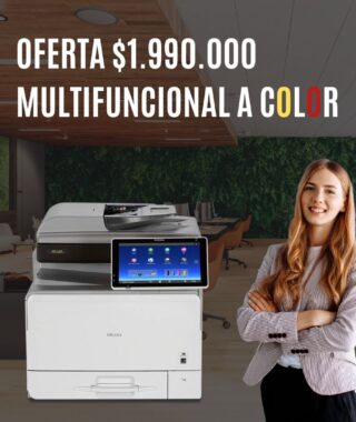 MP C307 Impresora Multifunción Láser Color