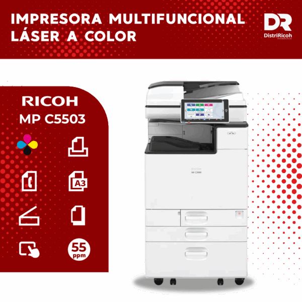 RICOH MP C5503 COLOR LASER
