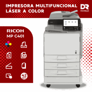 RICOH MP C401 con garantia 12 meses