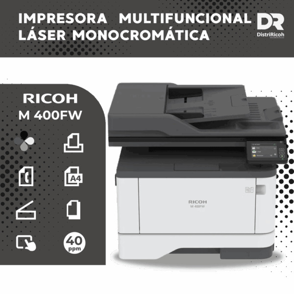 Ricoh M 400FW nueva con garantia 12 meses