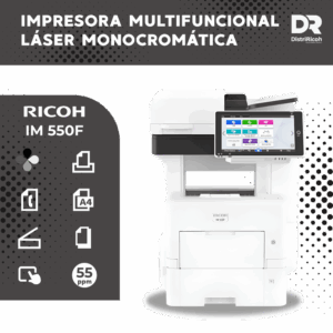 Ricoh IM 550F con garantía de 12 meses