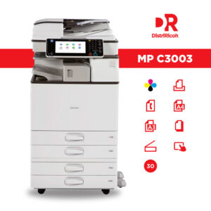 Ricoh MP C3003 con garantía de 12 meses