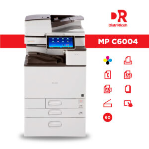 Ricoh MP C6004 con garantía de 12 meses