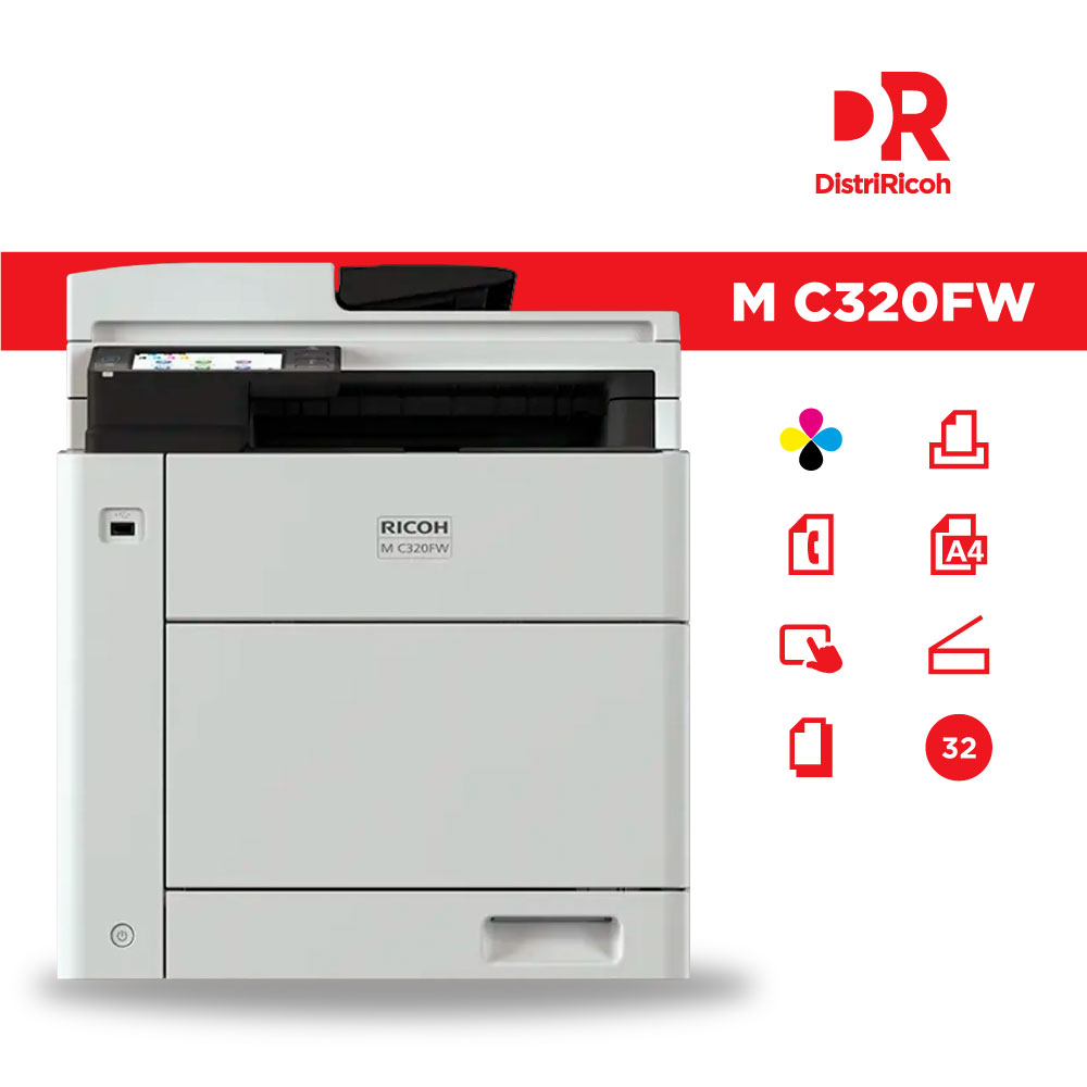 Ricoh M C320FW con garantía de 12 meses