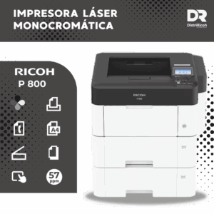 Ricoh P 800 con garantía de 12 meses