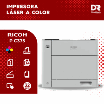 Ricoh P C375 con garantía de 12 meses