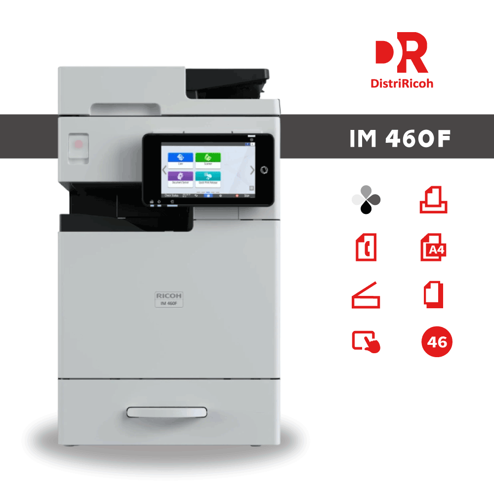 Ricoh IM 460F con garantía de 12 meses