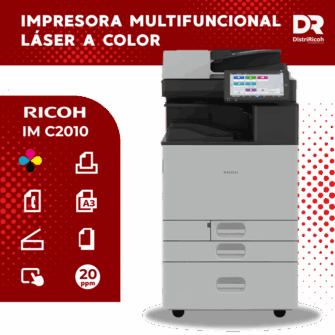 Ricoh IM C2010 con garantía de 12 meses
