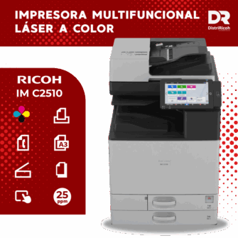 Ricoh IM C2510 con garantía de 12 meses