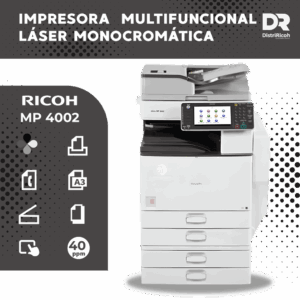 Ricoh MP 4002 con garantía de 12 meses