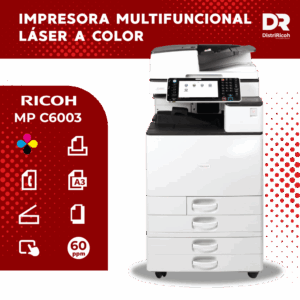 Ricoh MP C6003 con garantía de 12 meses
