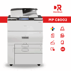 Ricoh MP C8002 con garantía de12 meses