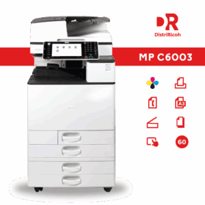 Ricoh MP C6003 con garantía de 12 meses