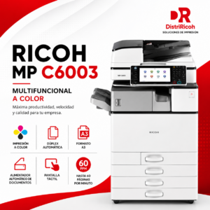 Multifuncional Ricoh MP C6003