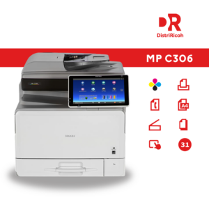 Multifuncional Ricoh MP C306