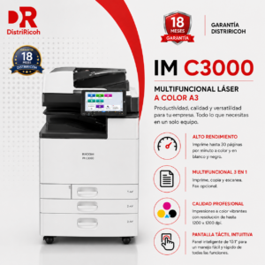 Impresora Multifuncional  Ricoh IM C3000
