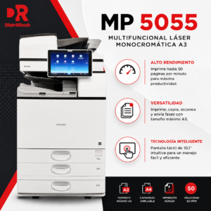 Multifuncional Láser Monocromática Ricoh MP 5055