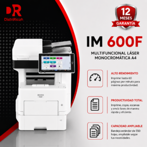 Nueva Multifuncional Ricoh IM 600F
