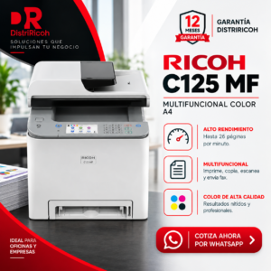 Impresora Multifuncional Ricoh C125 MF Nueva